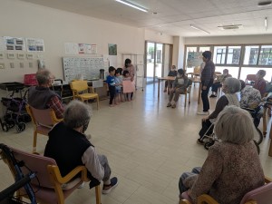 子どもたちとの交流